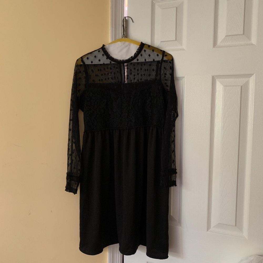 ZARA black dress